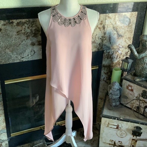Bebe Embellished Mauve Blouse - Picture 4 of 11